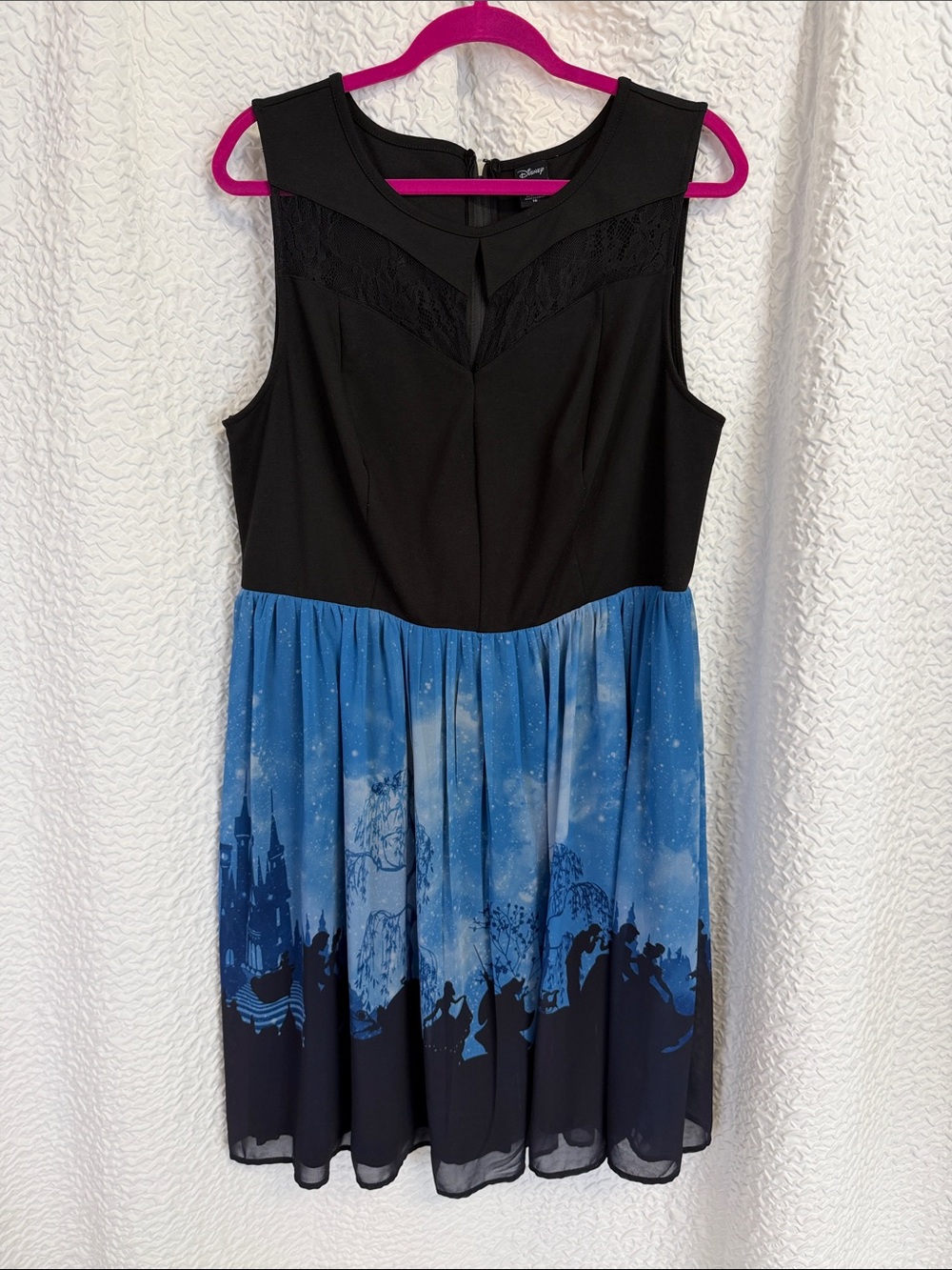 Authentic Disney x Torrid Cinderella Chiffon Skater Dress — Size 16! 🔥